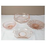 Pink Depression Glass