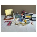 Scotch Tape, Note Pads, Envelopes, Rubber-Bands