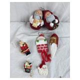 Santa Ornaments