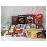 Cook-Books, And Book Rack.