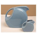 Fiesta Blue Pitcher, Mini Pitcher