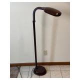 Floor Lamp W/Artificial Wood Texture. 4Ft Tall.