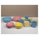 Fiesta Mugs, Bowls, Small Bowls