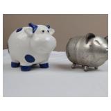 Pig, and Cow Bank