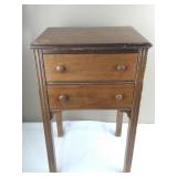 2 Drawer Sewing Stand 26' x 15.5' x 13'