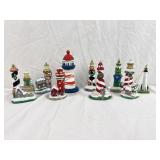 10 Lighthouse Ornaments
