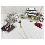Christmas Candle  Holders & More