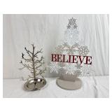 Gumdrop Tree & Wood Christmas Tree Decor