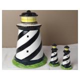 VTG Sakura Coastal Breeze Lighthouse Cookie Jar