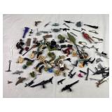 1980s G.I. Joe Figures and Weapons.