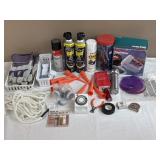 Gloves, Raid, Spray Paint, Flashlights, Tape-