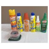 Double Sided Tape, Insect Repellent, & Sunscreen