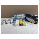 Lightbulbs. LED, & Fluorescent.