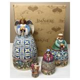 Jim Shore Heartwood Creek Nativity Nesting Boxes