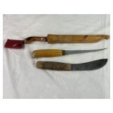 J. Marttiini Finland Fillet Knife, & Old Fillet