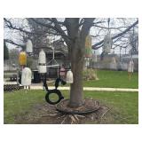 Seventeen Buoyï¿½s and Tire Swing.