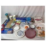 Paper Goods, Matches, Plastic Wrap, Straws, Etc