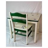 Childrenï¿½s Table and Chair Set.