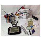 Notepads, Pencils, Markers, Scissors, Stapler, Etc