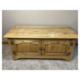 Two-Door Storage Coffee Table 40in x20in x18in