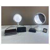 Alarm Clocks, and Mirrors.