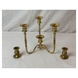 Brass Candle Sticks.