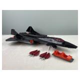 1986 Hasbro GI Joe Cobra Night Raven Jet Plane.