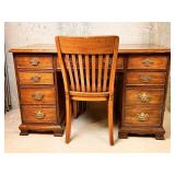 Desk 50in x23in x30.5in & Chair