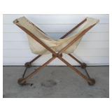 Wooden Laundry Cart Needs New Liner