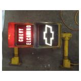 Metal Cross Walk Light, with Panels Changed to