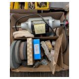 BENCH GRINDER & MISC WHEELS