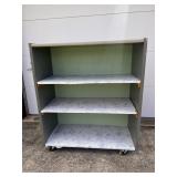 Shelving Unit on Wheels