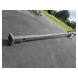 31ft Aluminum Light Pole, LED & 2 HPS Spotlights