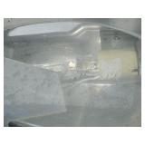 21ft Aluminum Light Pole, LED. 22ft 6in w/ Light