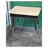 Adjustable Height School Desk