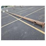 36ft Double Light Pole, Converted to LED Bulb