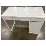White IKEA Desk