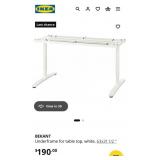 IKEA BEKANT Underframe For Table Top