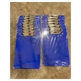 15 New Blue Plastic Clipboards