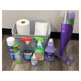 Swiffer Wet Jet, Cleaning Supplies, & 2 Plastic