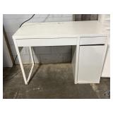 White IKEA Desk