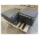138 Heavy Interlocking Rubber Tiles 20"x20"x1/4"