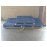 3 Uline Plastic Pallets