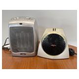 2 Small Space Heaters