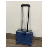 Staples Plastic Fold-Up Cart