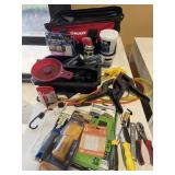 Husky Tool Bag & Misc Tools/Supplies