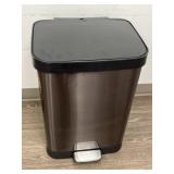 Glad  Stainless Steel  Step Trash Can