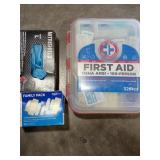 First Aid Kit, Bandages & Gloves