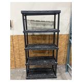 Plastic Shelving Unit