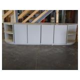 4 Pc Storage Unit q Shelfs 112" Long x 18" Wode